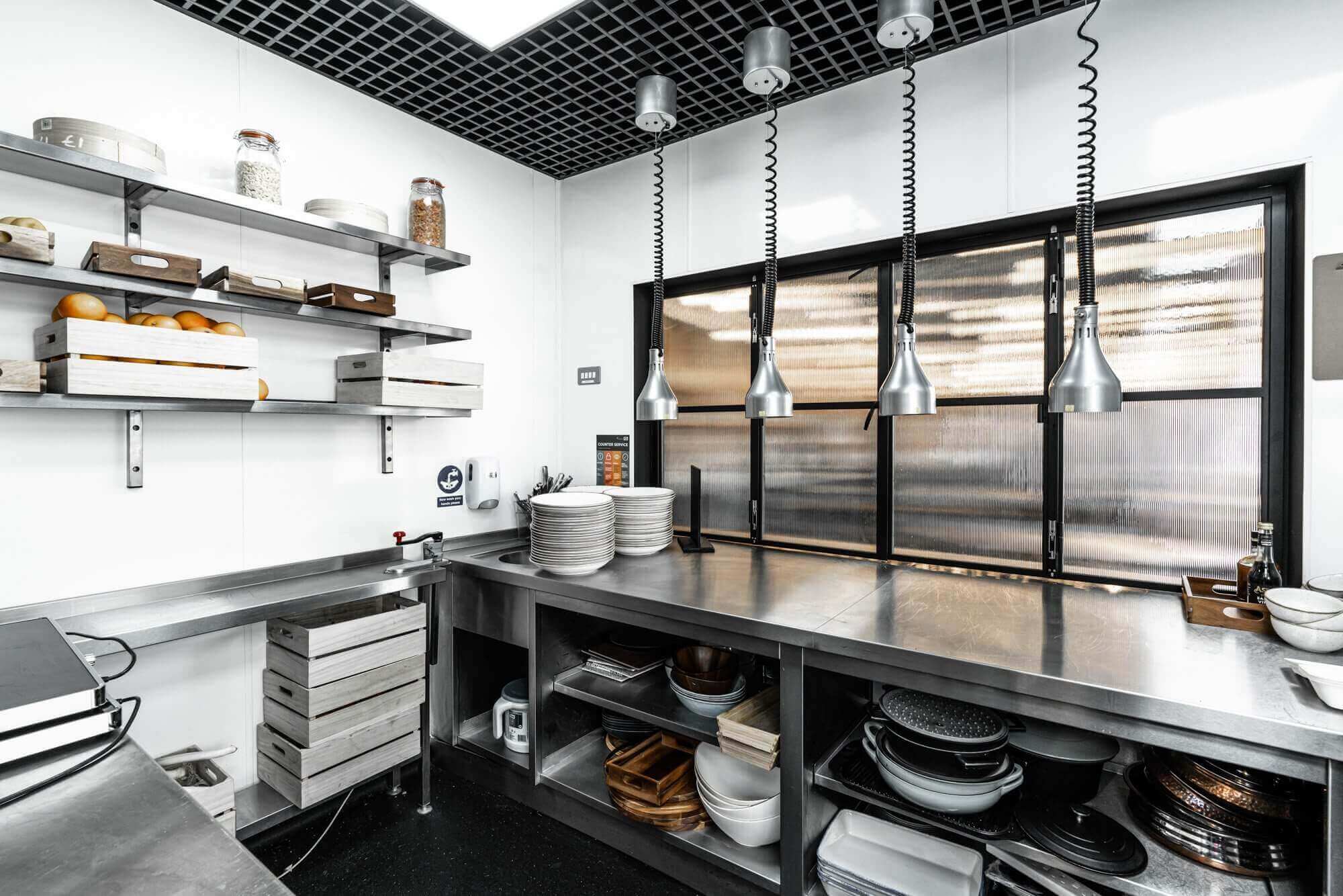 طراحی آشپزخانه های صنعتی