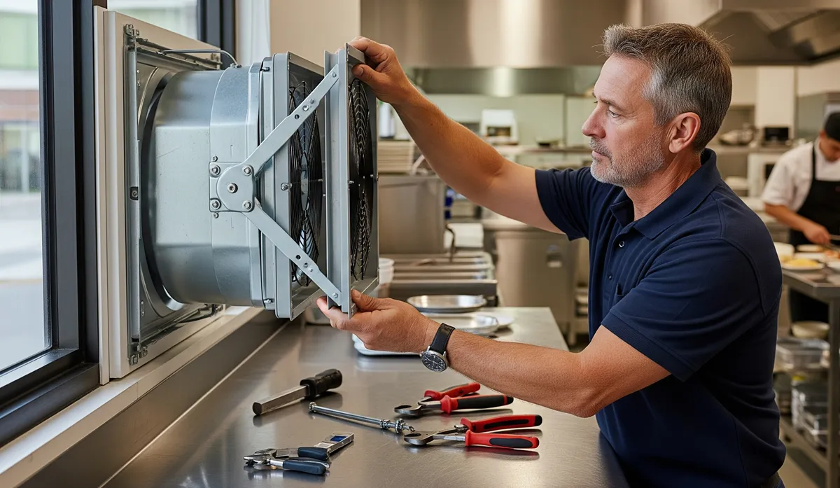 فروش اگزاست فن پنجره ای