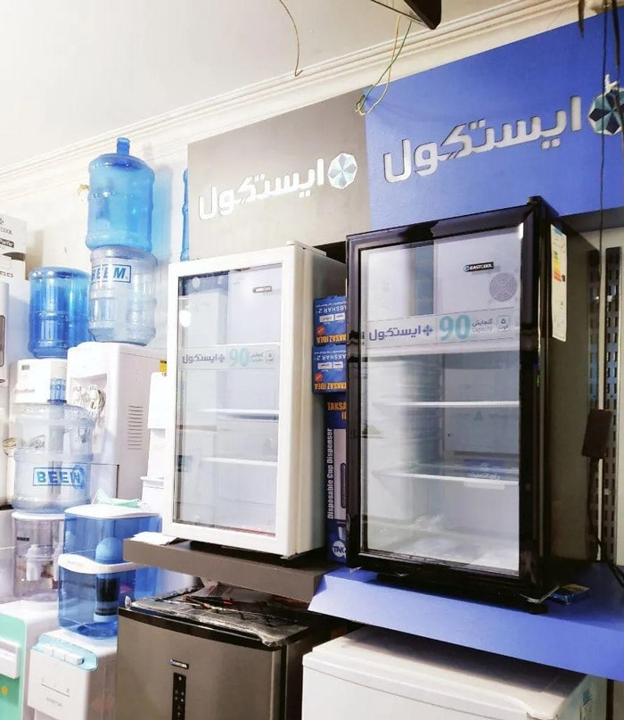 قیمت یخچال شوکیس 5 فوت ایستکول