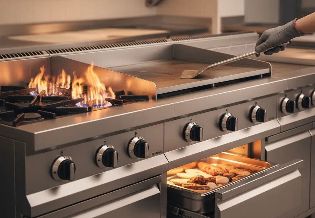 اجاق گاز صنعتی ترکیبی