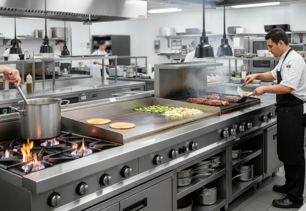 اجاق گاز صنعتی خطی