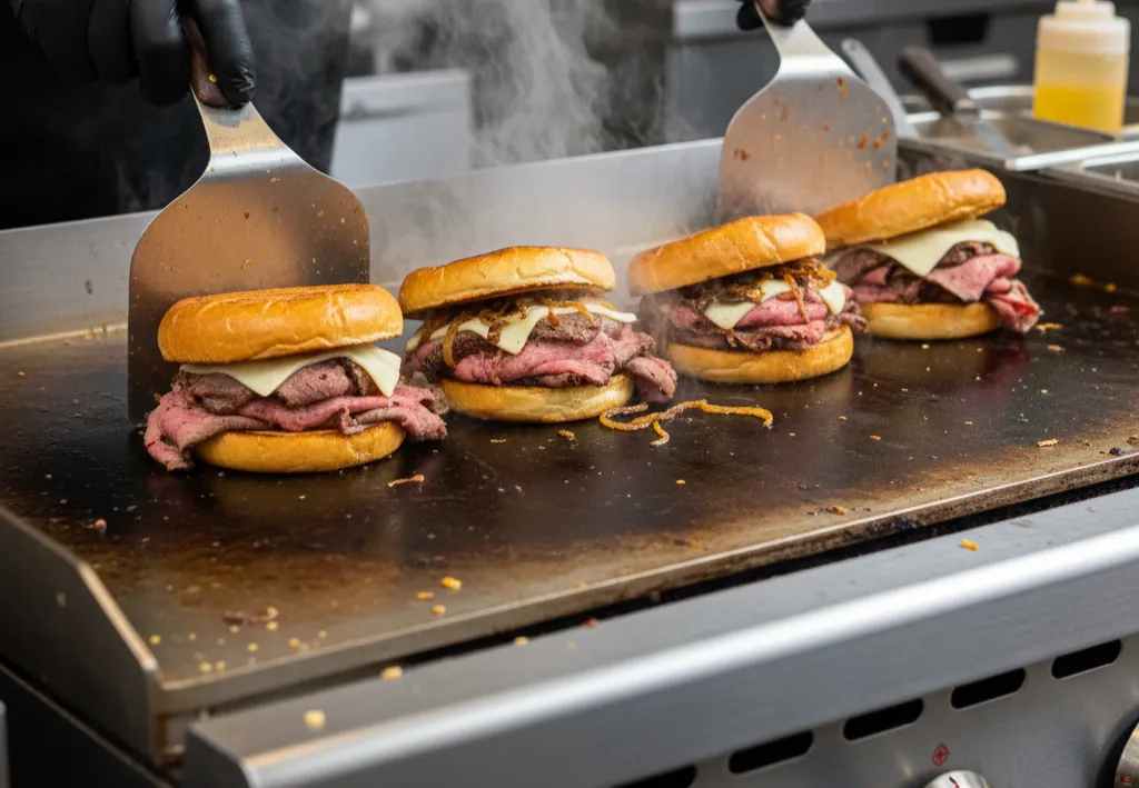 اجاق گاز صنعتی ساندویچی