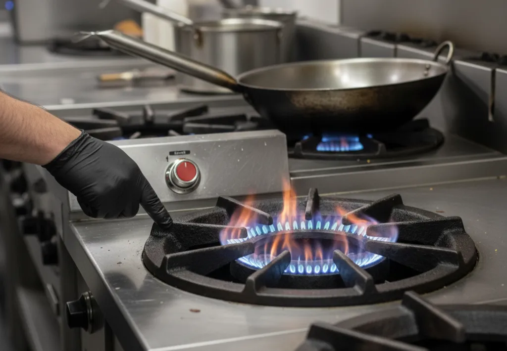 شعله اجاق گاز صنعتی