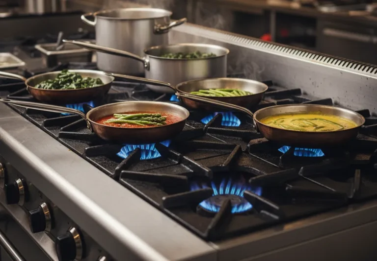 چدن اجاق گاز صنعتی