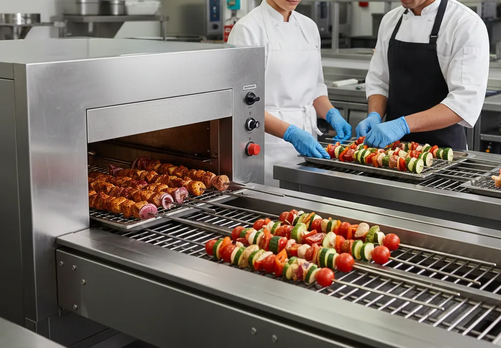 فر کباب پز صنعتی