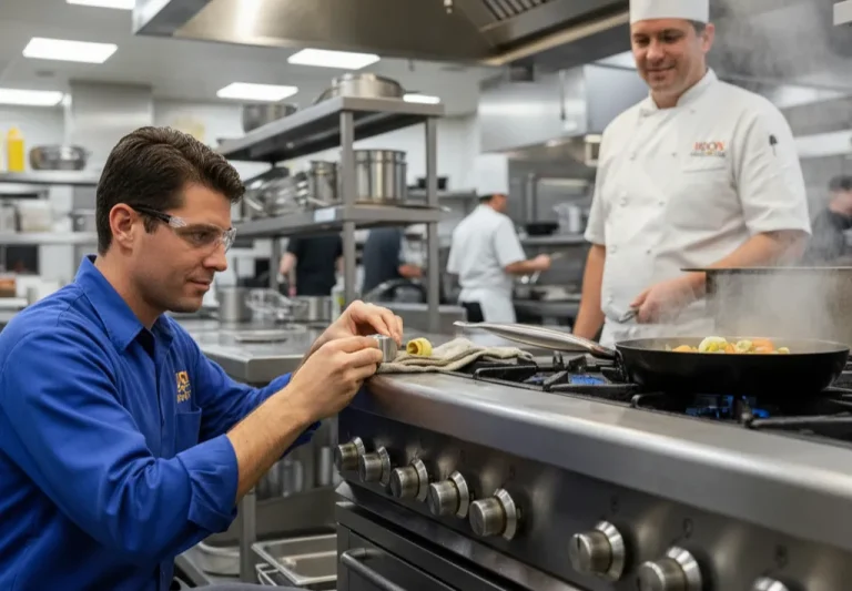 لوازم یدکی اجاق گاز صنعتی