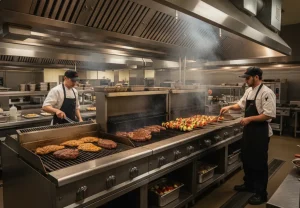 کباب پز صنعتی دست دوم