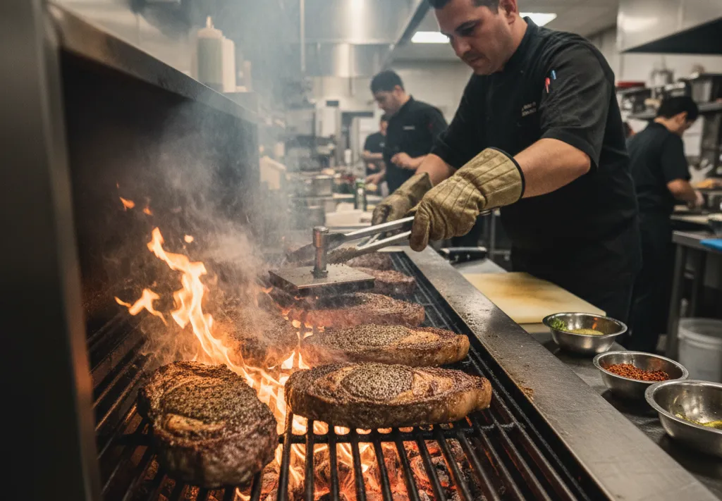 کباب پز صنعتی رستورانی