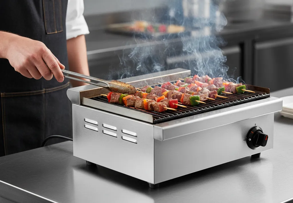 کباب پز صنعتی رومیزی