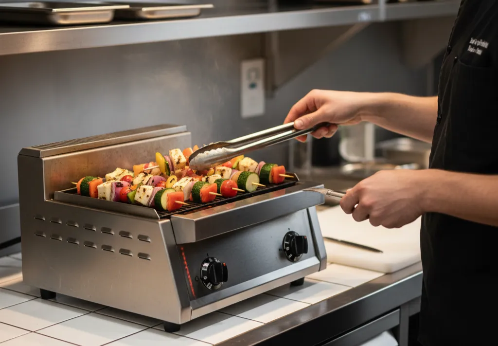 کباب پز صنعتی کوچک