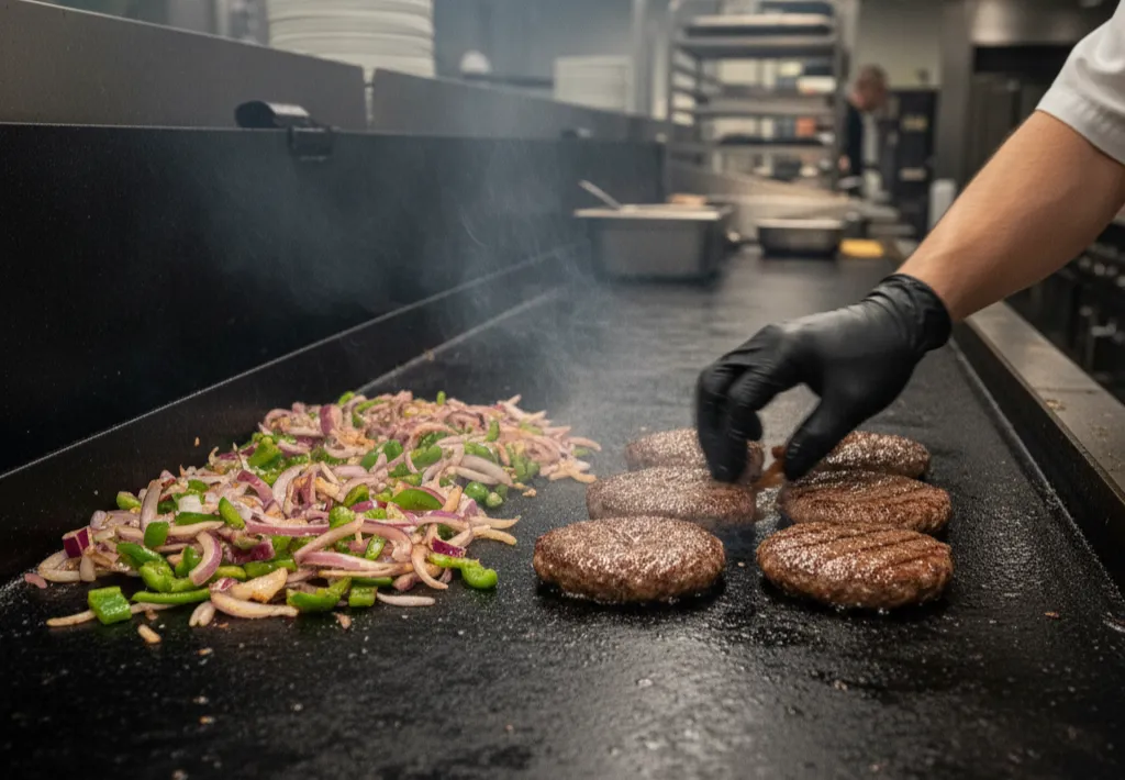 کباب پز صنعتی یک متری