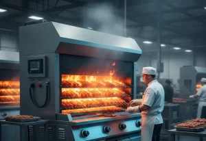 از کباب پز صنعتی بزرگ در چه کسب‌ و کارهایی استفاده میشود