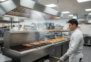 از کباب پز صنعتی ذغالی در چه شرایطی استفاده میشود